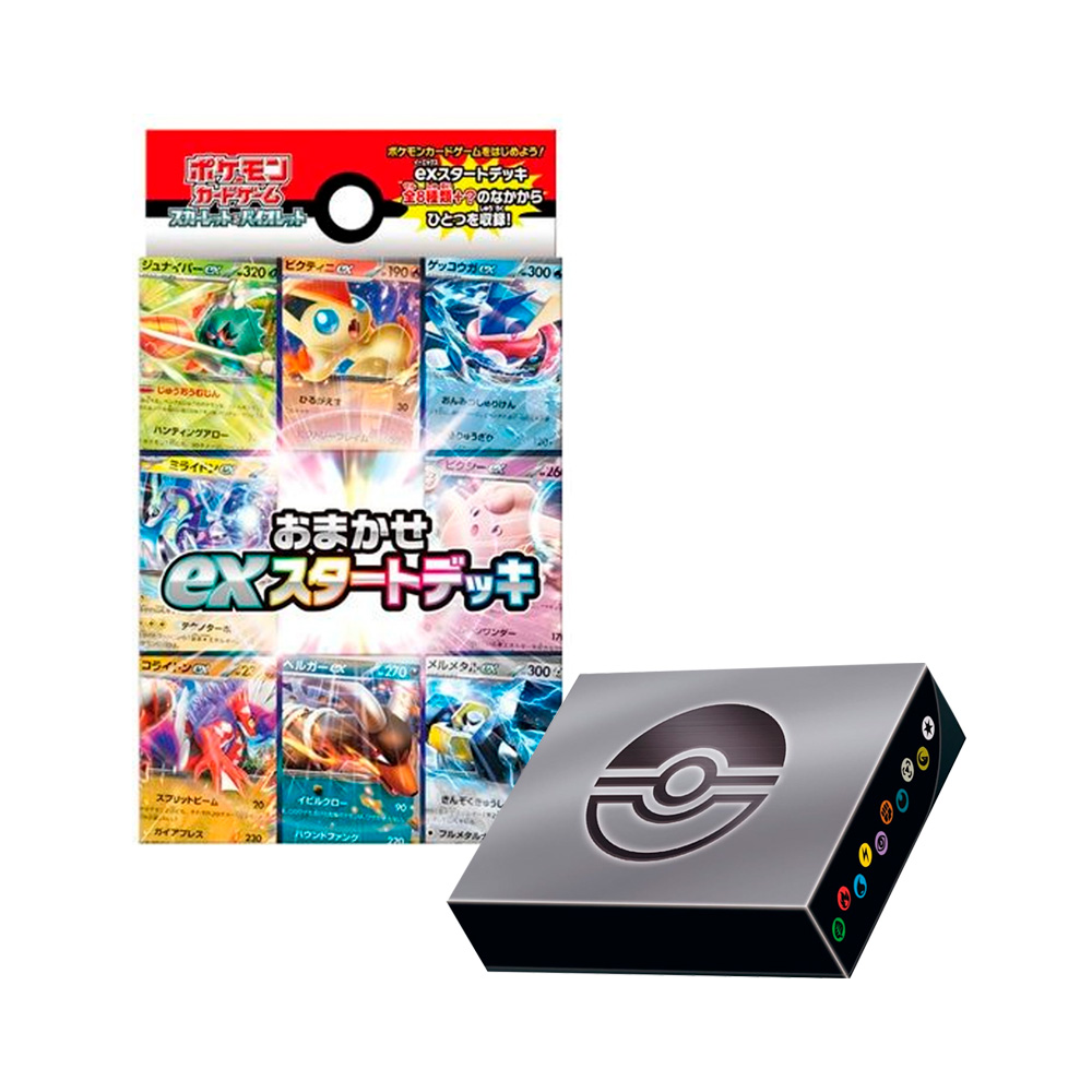 Pokemon TCG Random Omakase Ex Start Deck y Bonus