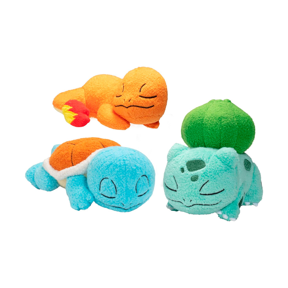 Pokemon Peluche Set Kanto Charmander Durmiendo
