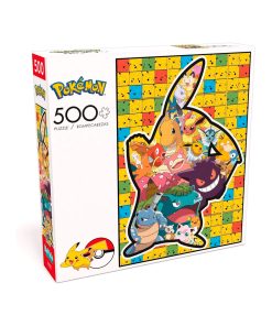 Pokemon Rompecabeza 500 Piezas Pikachu Silueta