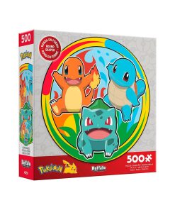 Pokemon Rompecabeza 500 Piezas Squirtle y Amigos
