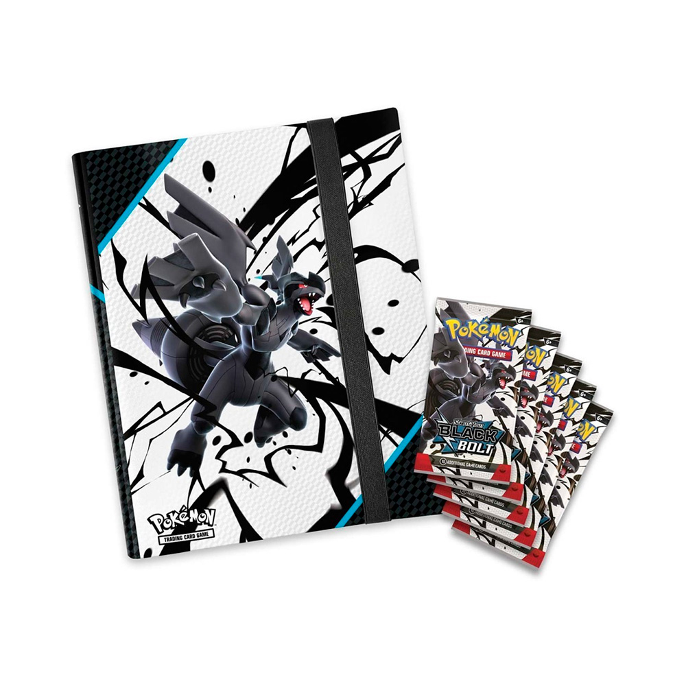 Pokemon TCG SV Black Bolt Binder Collection Ingles - Imagen 2