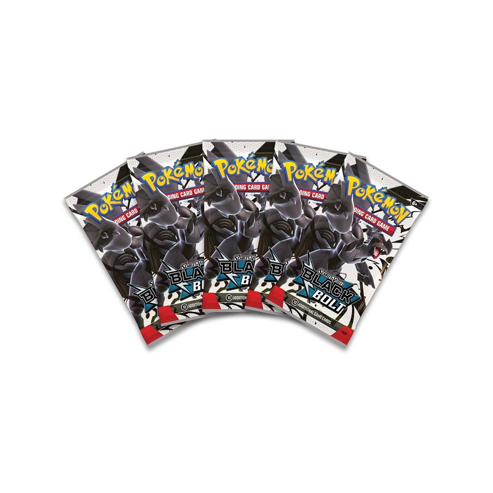 Pokemon TCG SV Black Bolt Binder Collection Ingles - Imagen 3