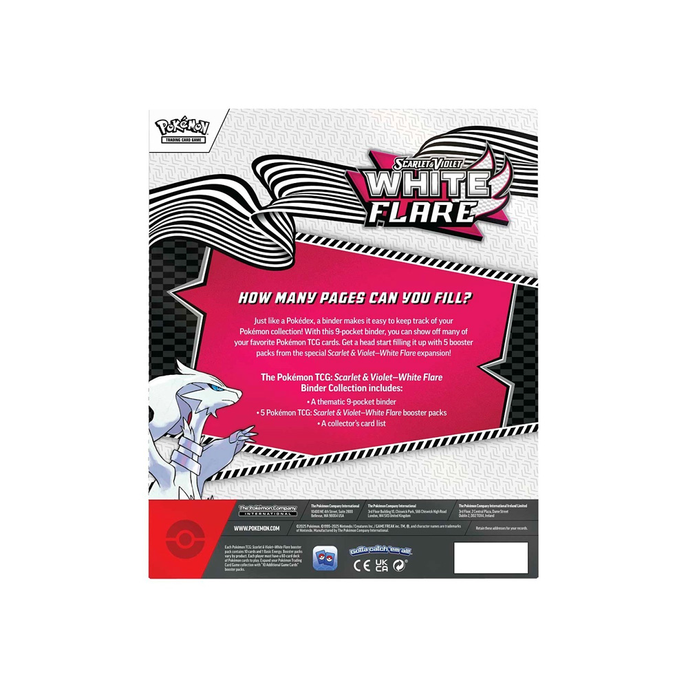 Pokemon TCG SV White Flare Binder Collection Ingles - Imagen 5