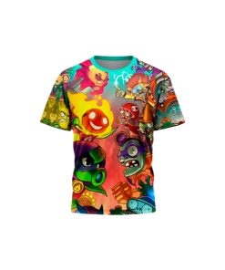Polo Deportivo Plantas vs Zombies A Infantil Talla 4 años