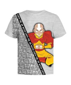 Avatar Polo Aang Maestro Aire Niños Talla 6 Nickelodeon