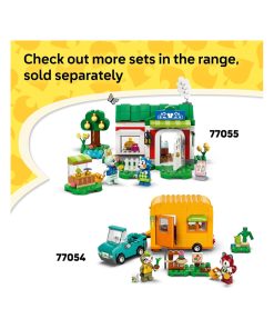 Alternative view of LEGO Animal Crossing Stargazing with Celeste 77053