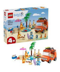 LEGO Bluey Beach Family Car Trip Toddler Learning 11202