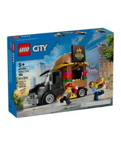 Alternative view of LEGO City Burger Truck Toy Building Set 60404