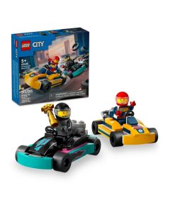 LEGO City Go Karts and Race Drivers Toy Playset 60400