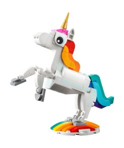 Alternative view of LEGO Creator 3 in 1 Magical Unicorn Toy Transforms 31140