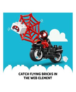 Alternative view of LEGO DUPLO Marvel Spins Motorcycle Fantasy Playset 10424