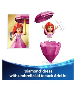 Alternative view of LEGO Disney Princess Twirling Ariel Toy Building 43259