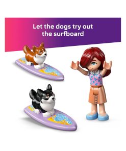 Alternative view of LEGO Friends Surfing Dogs and Scooter Adventure 42641