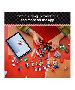 Alternative view of LEGO Interactive Mario Standard Kart Building 72043