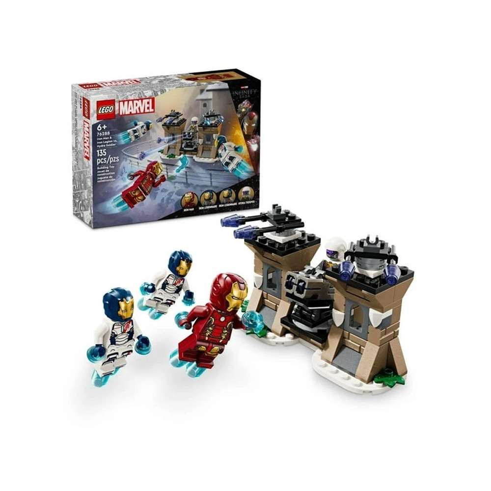 LEGO Marvel Iron Legion vs Hydra Soldier Building Set 76288 DETALLES