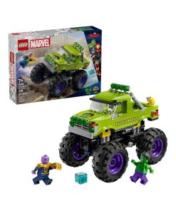 LEGO Marvel The Hulk Truck vs Thanos Monster Truck