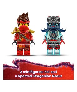 Alternative view of LEGO NINJAGO Kais Motorcycle Speed Race 71838