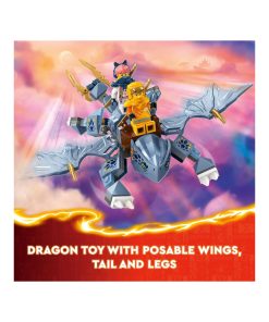 Alternative view of LEGO NINJAGO Young Dragon Riyu Playset with 3 Ninja 71810