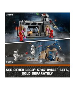 Alternative view of LEGO Star Wars Ambush on Mandalore Battle 75373