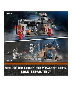 Alternative view of LEGO Star Wars Paz Vizsla and Moff Gideon 75386