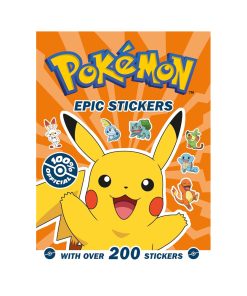 Libro Pokemon Epic 200 stickers incluye Actividades