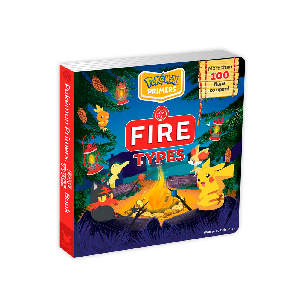 Libro Pokemon Primers Fire Types