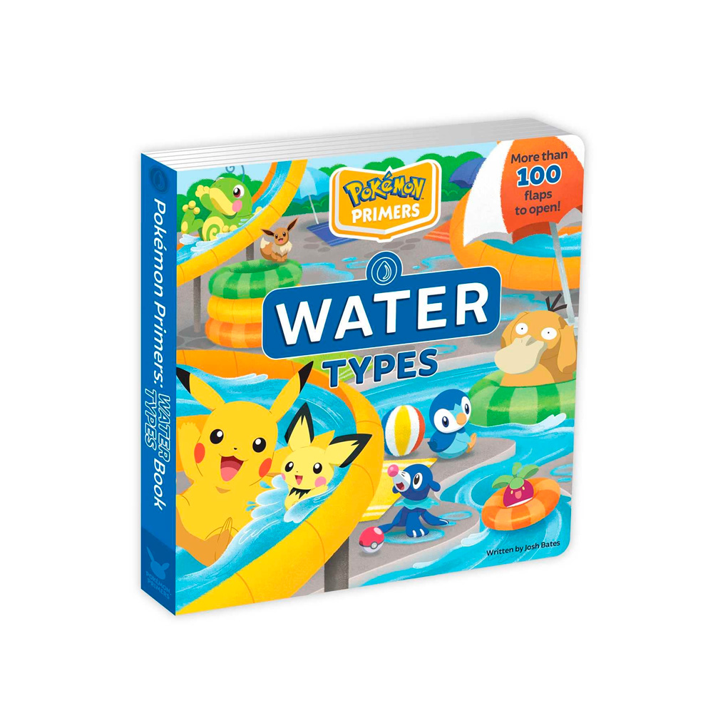 Libro Pokemon Primers Water Types