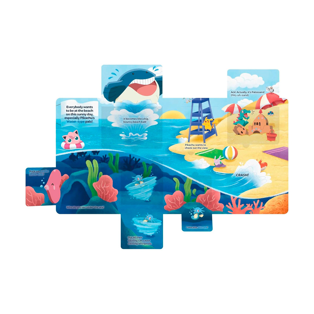 Libro Pokemon Primers Water Types - Imagen 4