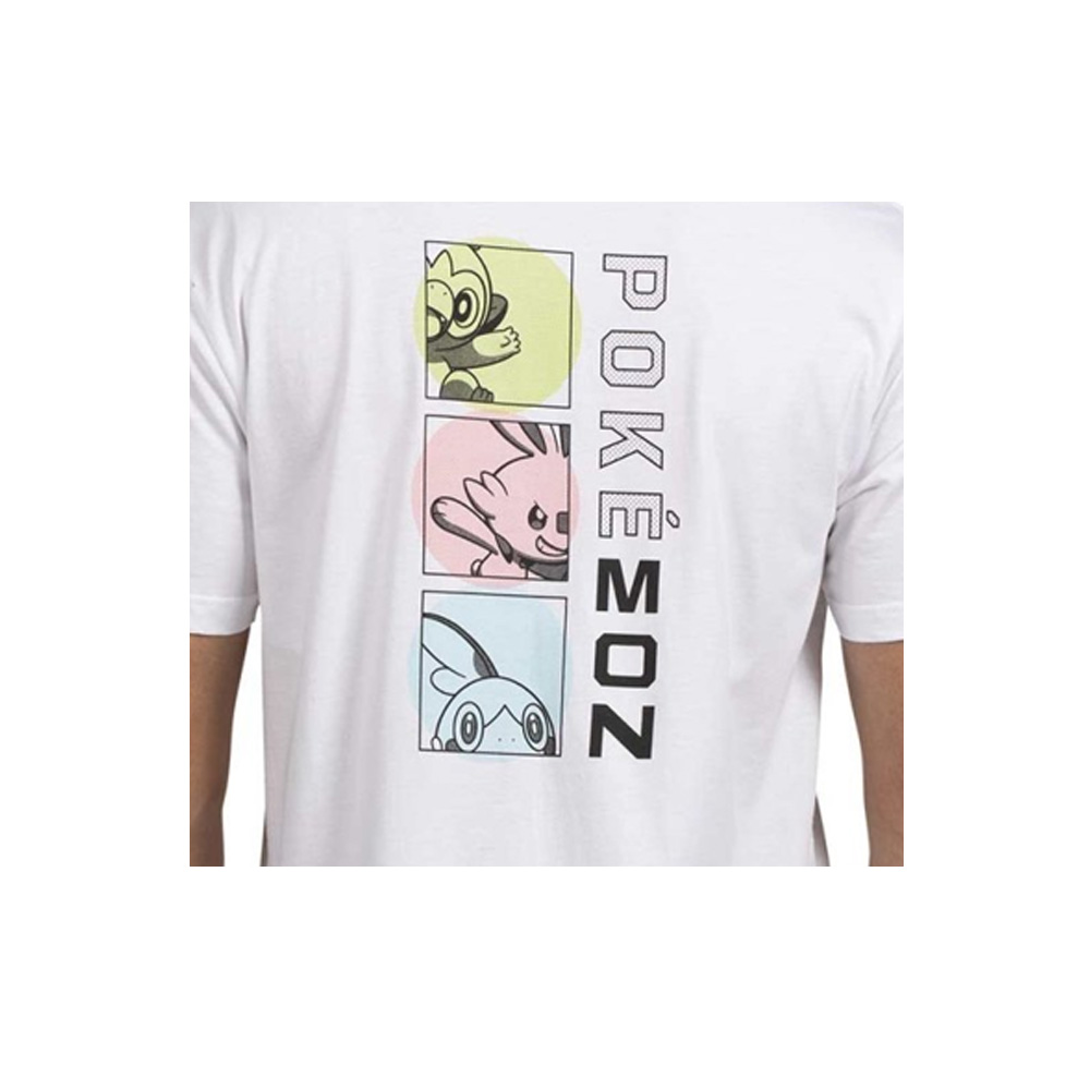 Pokemon Center Polo Blanco Galar First Partner Talla XL - Imagen 5