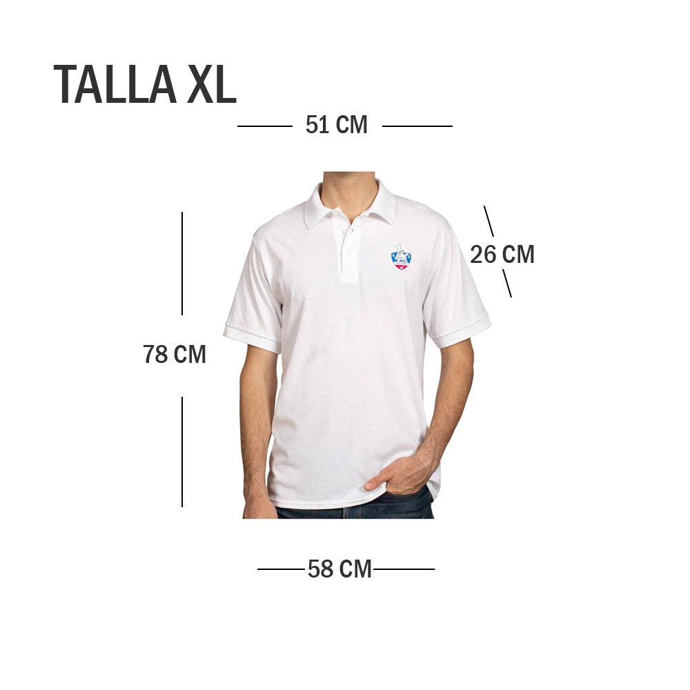 Pokemon Center Polo Camisa Blanco Talla XL - Imagen 3
