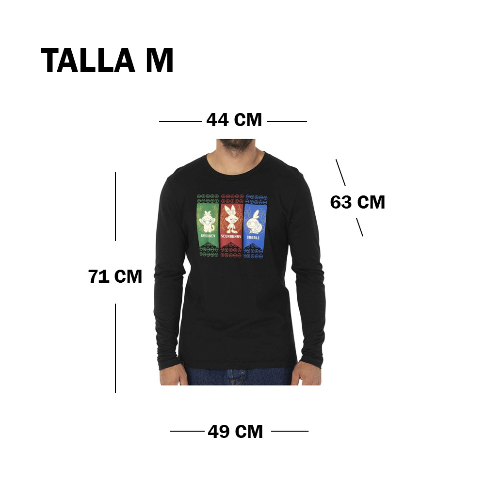 Pokemon Center Polo Galar First Partner Talla M - Imagen 3