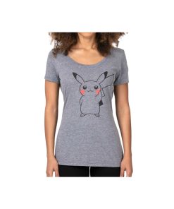 Pokemon Center Polo Pikachu Florcita Talla M