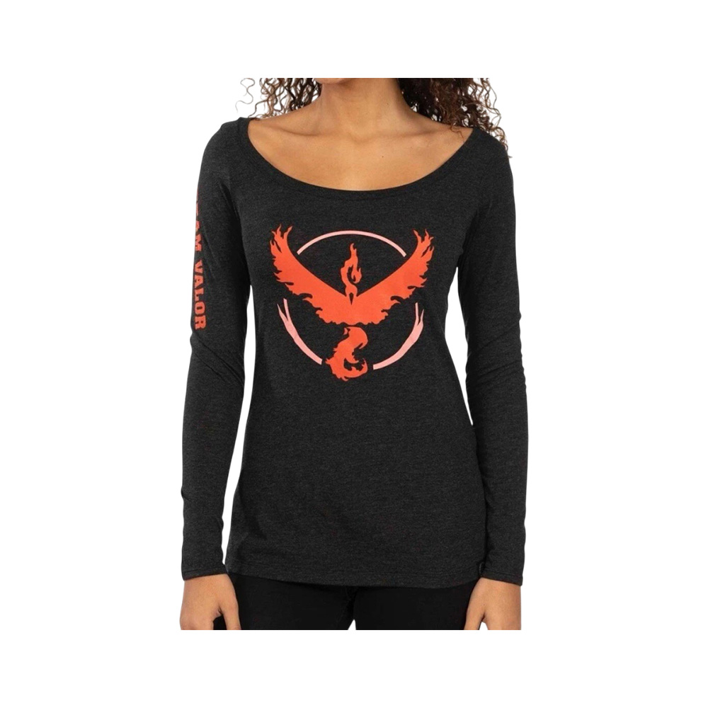 Pokemon Center Polo Valor Team Mujer Talla XL