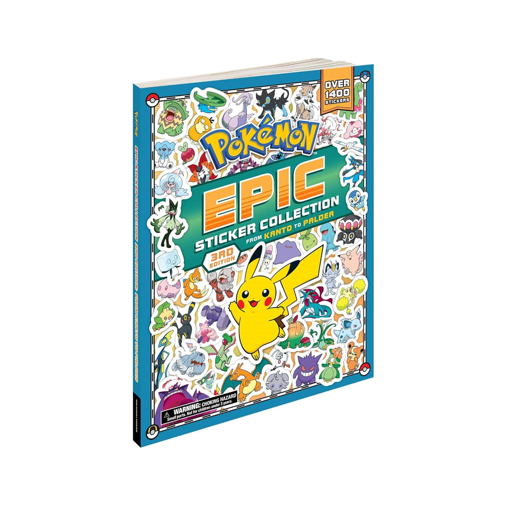 Pokemon Epic Sticker 3rd Edition From Kanto to Paldea