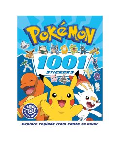 Pokemon Libro 1001 Stickers Incluye actividades
