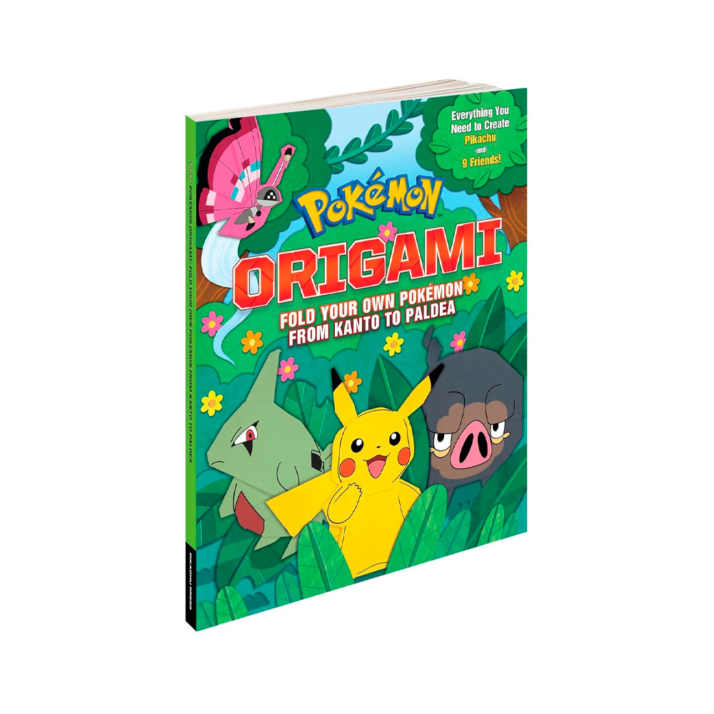 Pokemon Origami Fold Your Own from Kanto to Paldea