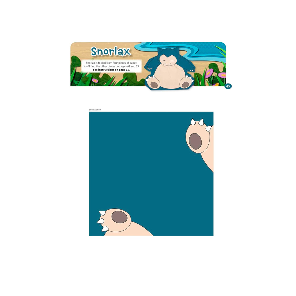 Pokemon Origami Fold Your Own from Kanto to Paldea - Imagen 4