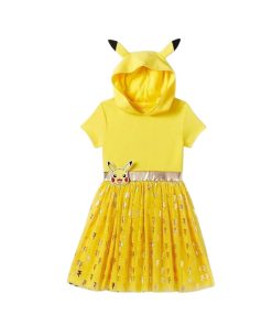 Pokemon Pikachu Niña Disfraz Talla 7 8