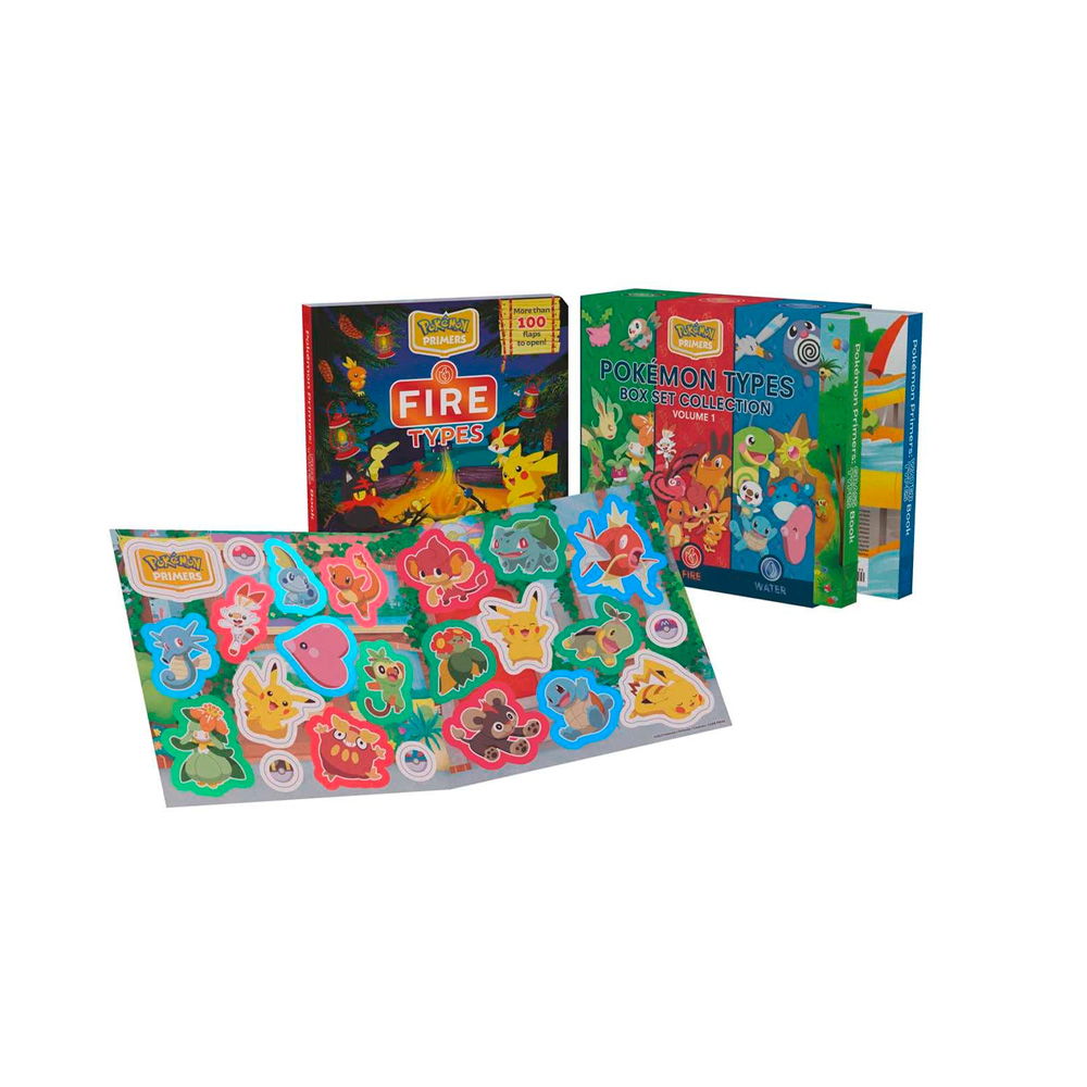 Pokemon Primers Types Libro Set Collection Volume 1
