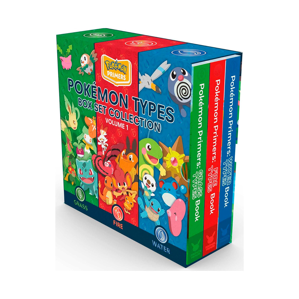 Pokemon Primers Types Libro Set Collection Volume 1 - Imagen 3