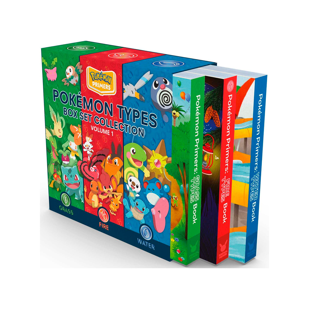 Pokemon Primers Type Libro Set Collection Volume 3