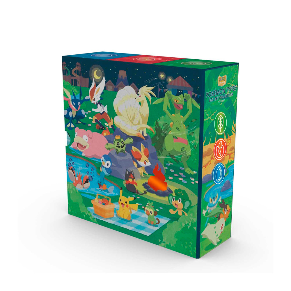 Pokemon Primers Types Libro Set Collection Volume 1 - Imagen 5