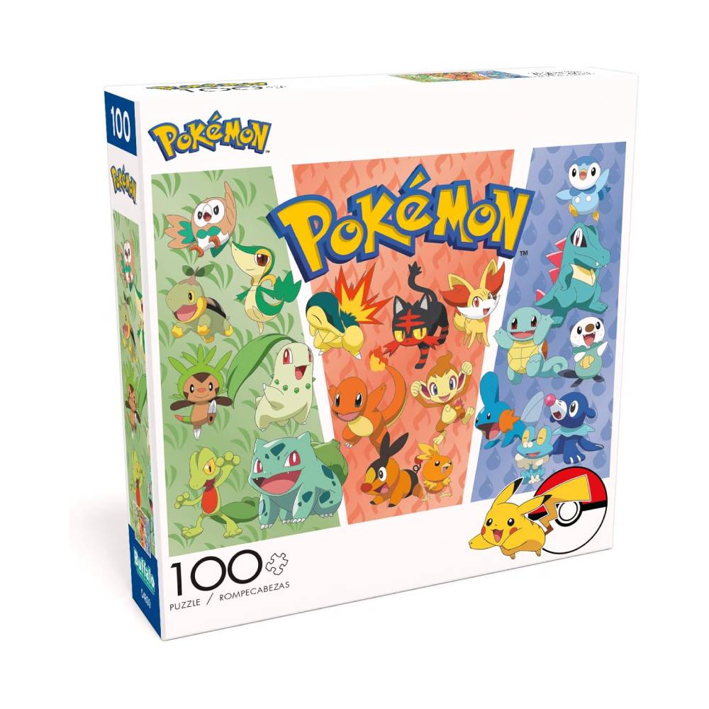 Pokemon Rompecabeza 100 Piezas Partners