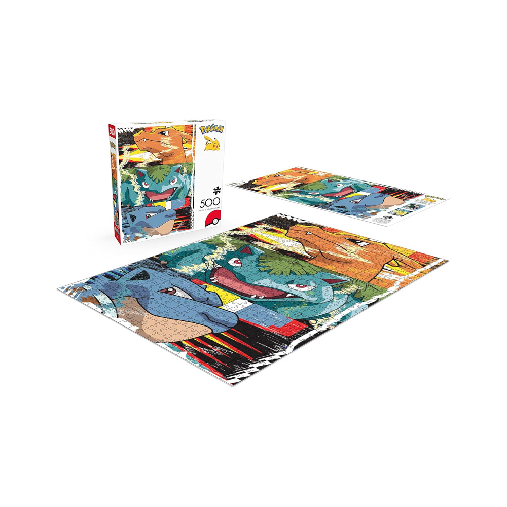 Pokemon Rompecabeza Charizard Venusaur Blastoise 500 Piezas - Imagen 4