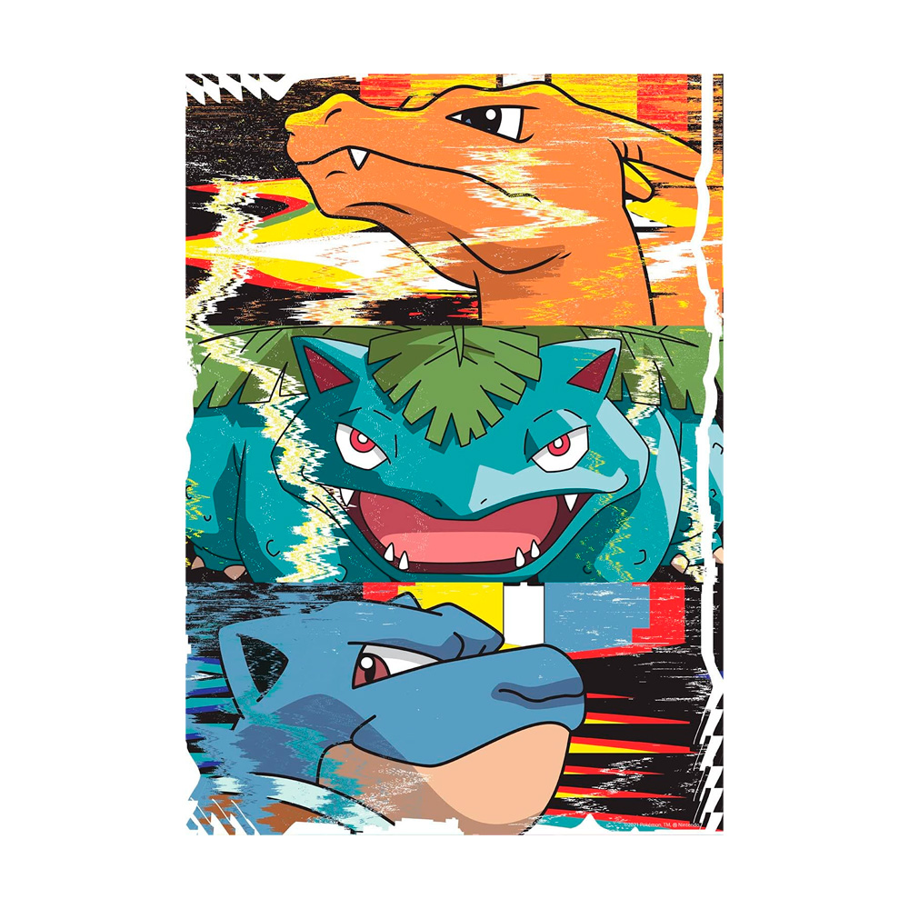 Pokemon Rompecabeza Charizard Venusaur Blastoise 500 Piezas - Imagen 3