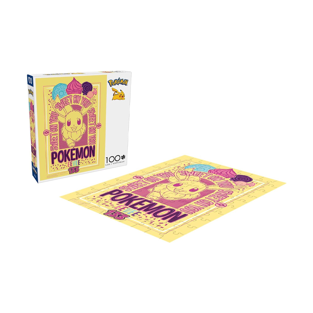 Pokemon Rompecabeza Eevee Sweet on You 100 Piezas - Imagen 2