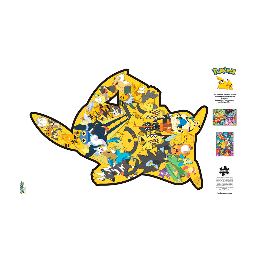 Pokemon Rompecabeza Forma de Pikachu 500 Piezas - Imagen 4