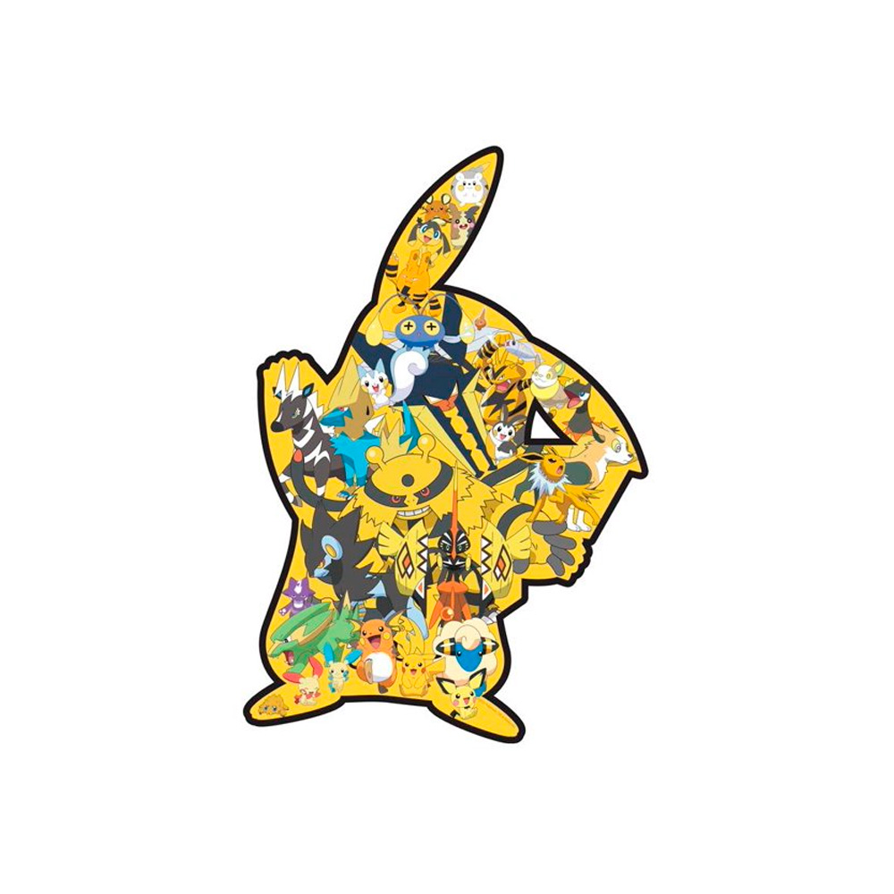 Pokemon Rompecabeza Forma de Pikachu 500 Piezas - Imagen 3