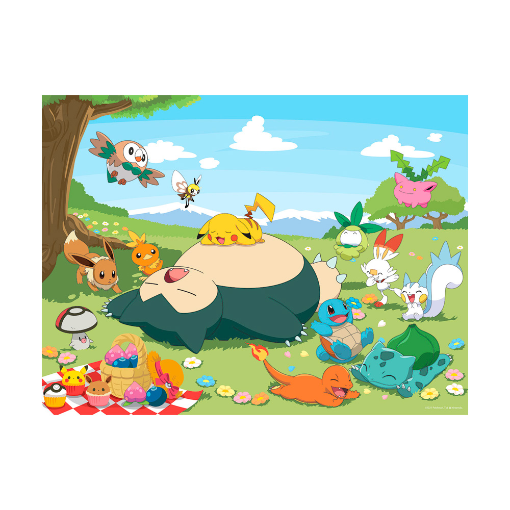 Pokemon Rompecabeza Snorlax Dia de Campo 400 Piezas - Imagen 3