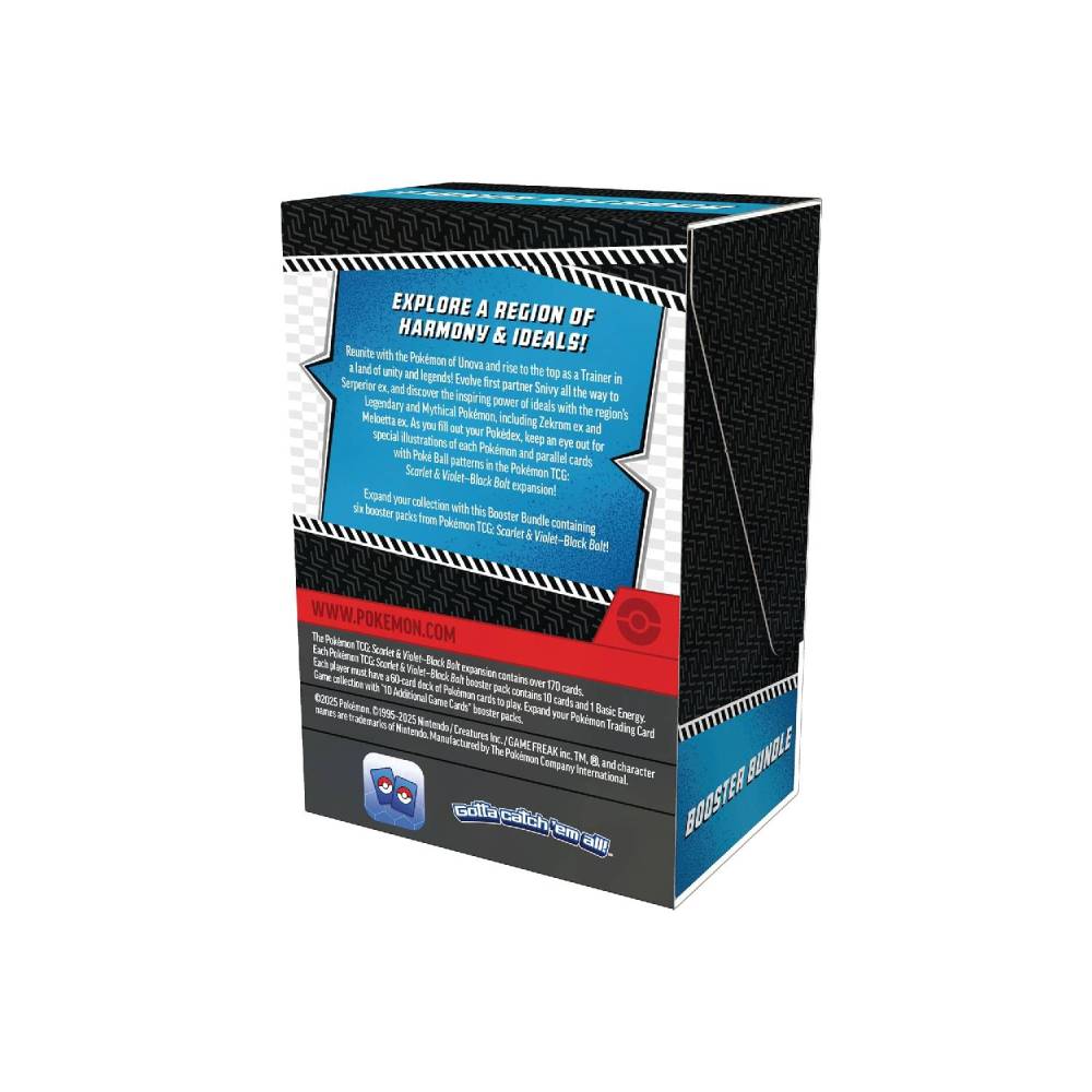Pokemon TCG Black Bolt Booster Bundle Ingles - Imagen 5